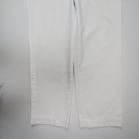 Polo by Ralph Lauren Mens pants sz 31 30 Prospect Pant white cotton - Picture 8 of 10